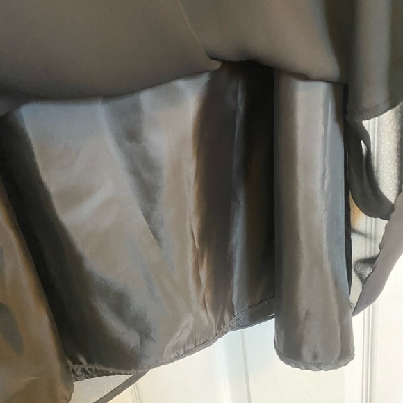 2/$10 Long black formal dress, size 10 - Picture 6 of 7